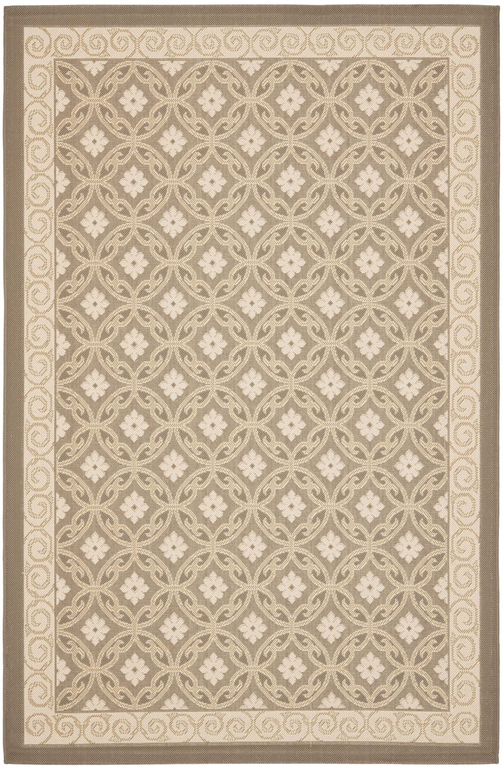 Tapis beige 122 x 170 cm