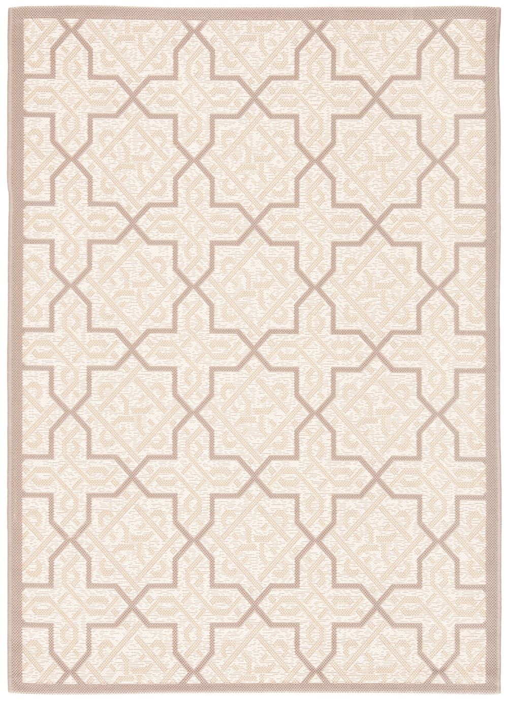 Tapis beige 122 x 170 cm
