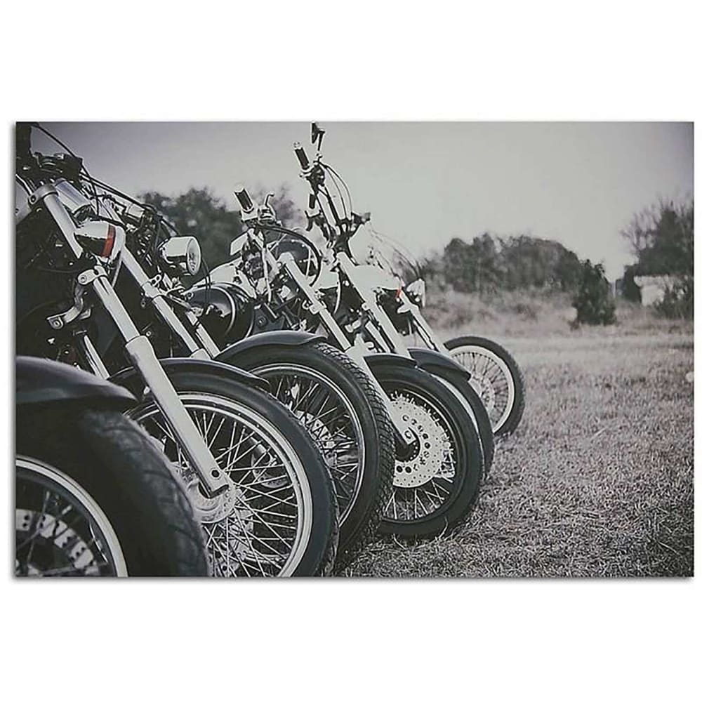 Tableau motos 120 x 80