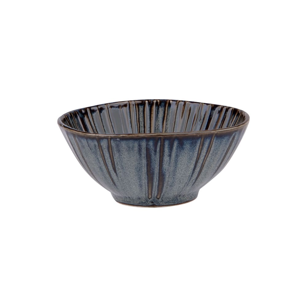 De 2 coupelle organique liv 12 cm (lot bleu en porcelaine