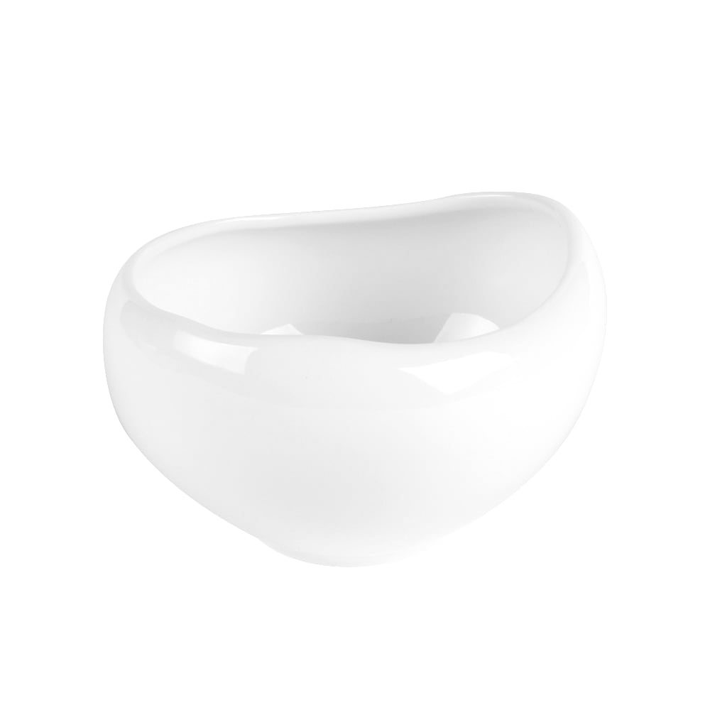 Lot de 3 coupelles blanches en porcelaine 12x11 cm