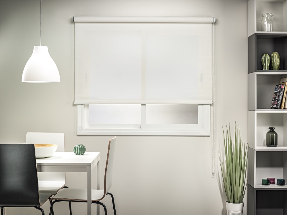 Store enrouleur 120 x 250 blanc