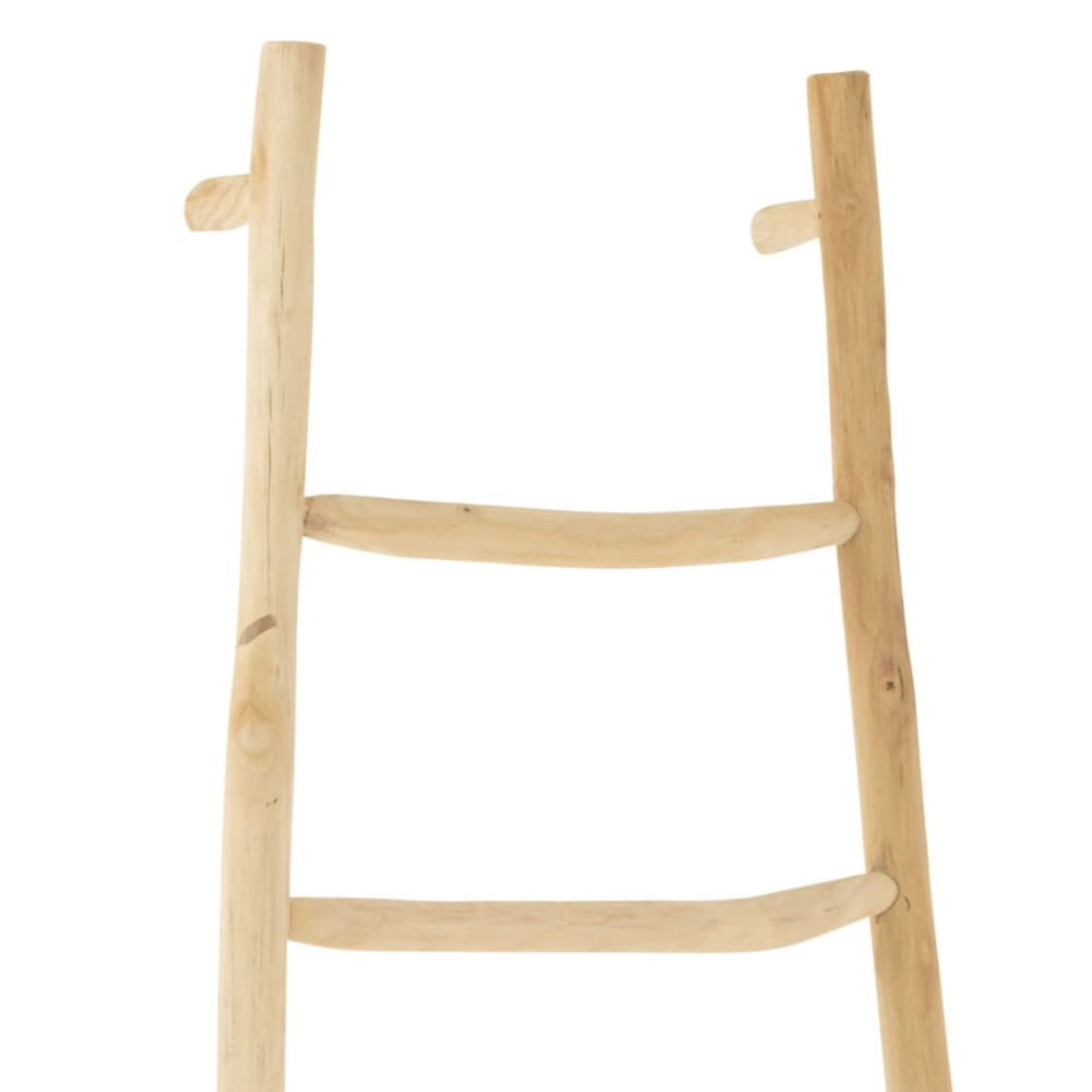 Échelle décorative en bois naturel 81 x 12