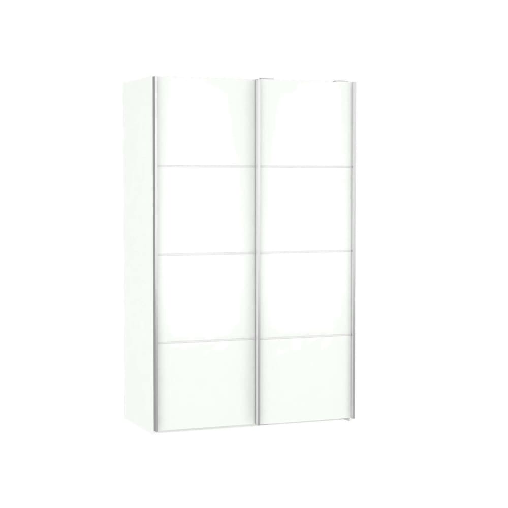 Armoire 2 Portes Bois Blanc 122,1x201,5h cm