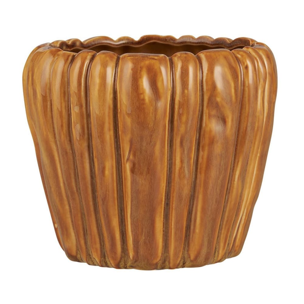 Vase Céramique Marron 12X12