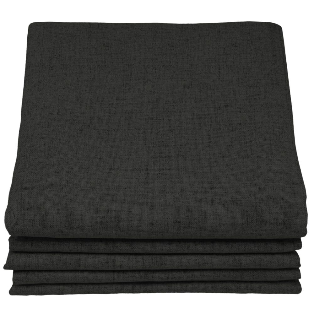 Rideau Occultant Total Effet Lin Galon fronceur Gris MC713 130x260