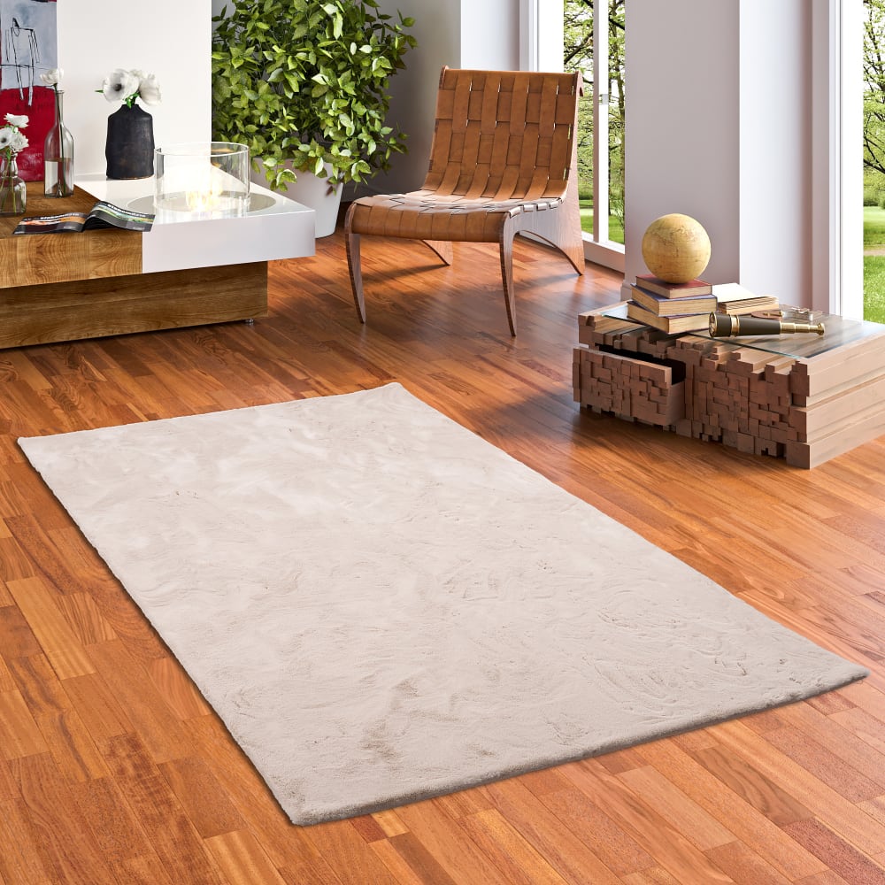 Tapis en fausse fourrure