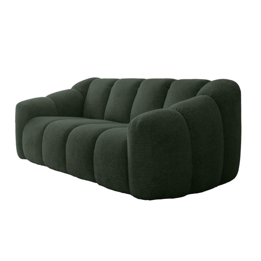 Canapé 2pl, vert foncé