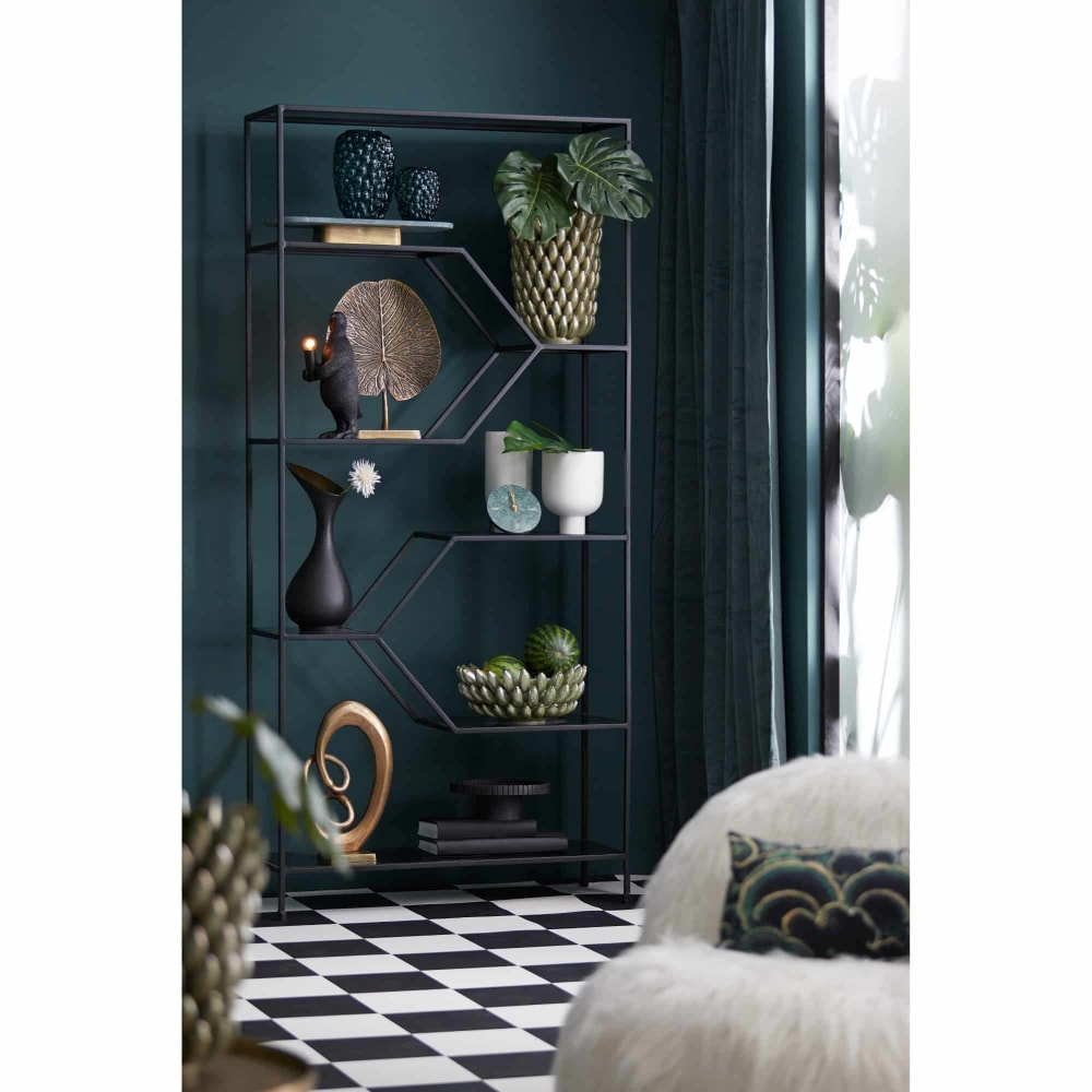 Plat céramique fine vert diamêtre34cm - Maisons du Monde