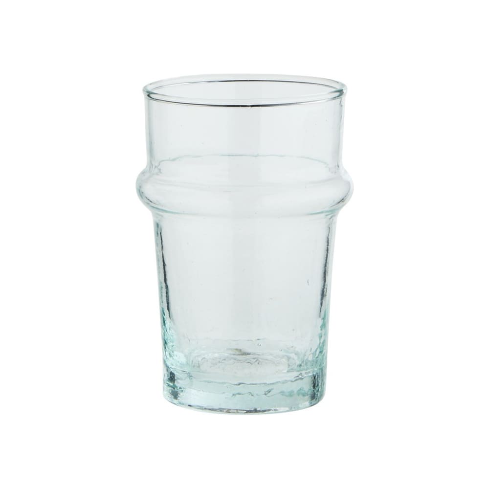 Verre à eau en verre transparent