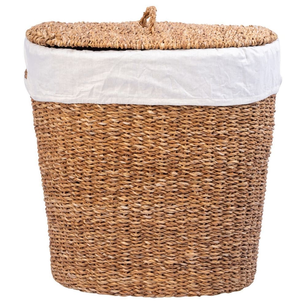 Panier à linge en jute