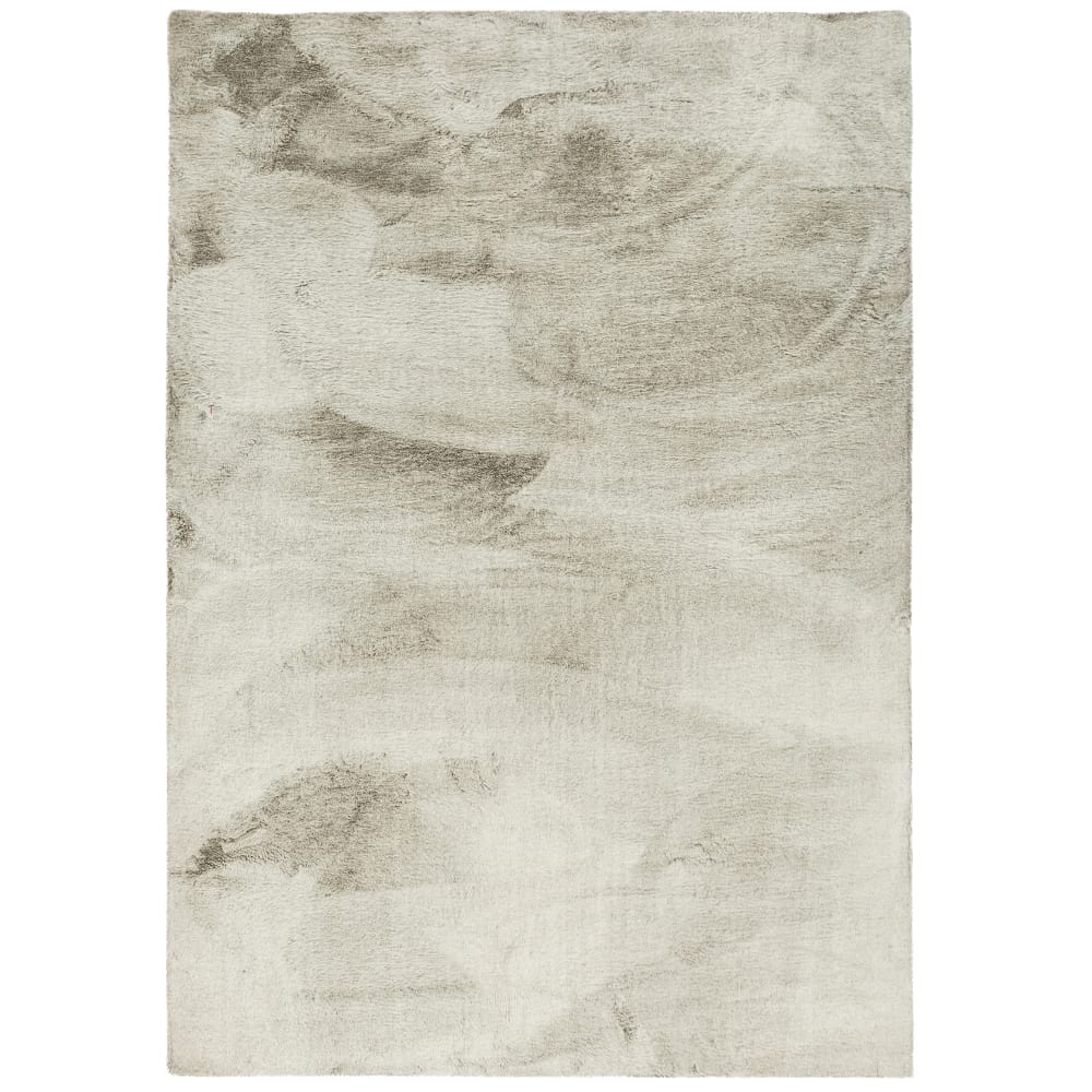 Pergamon Fellteppich Super Soft, grün meliert 90x160 cm - Pes - Polyester