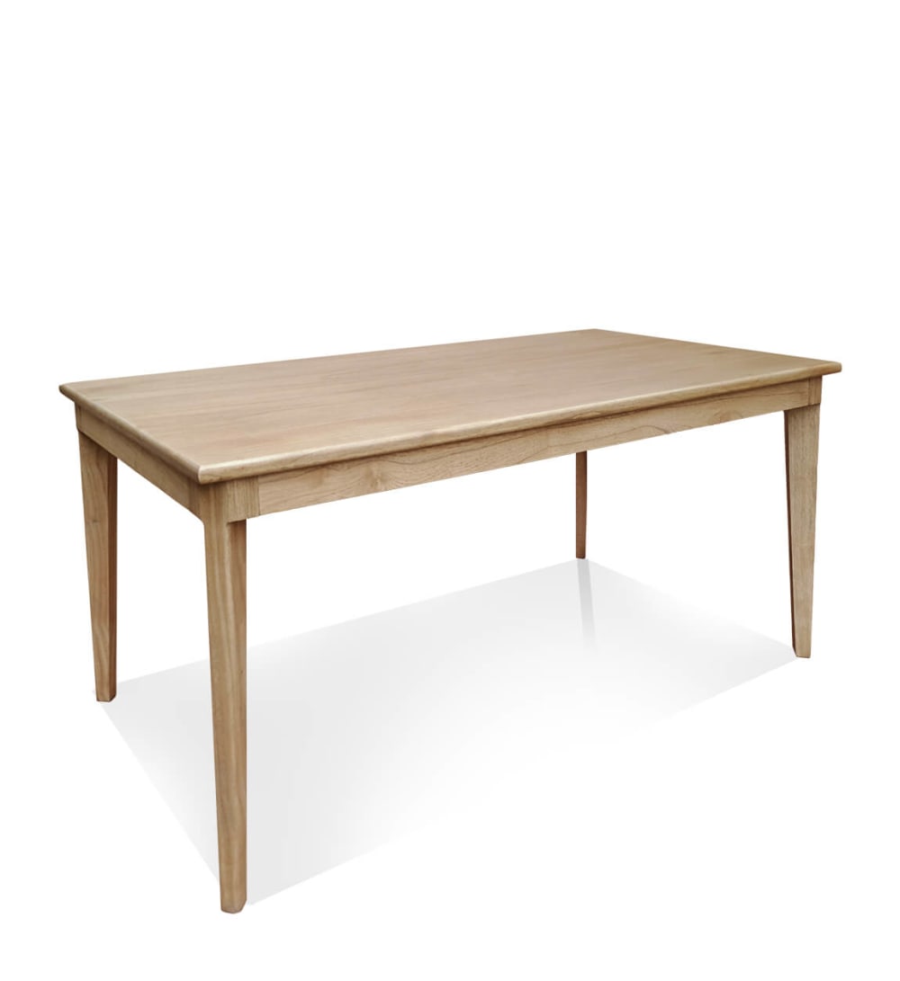 Table à manger en bois beige L 180 cm