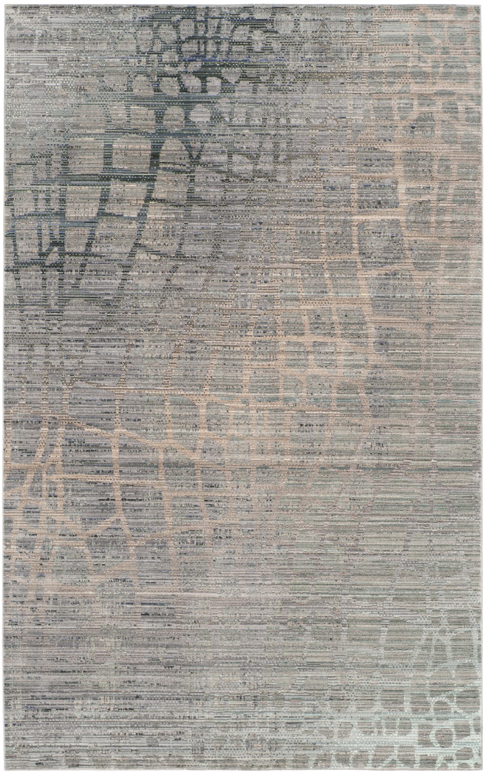 Tapis polyester gris - 152
