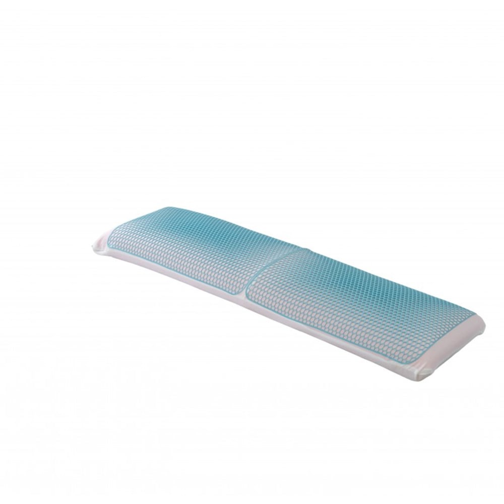 Reca Bedding Memory-Nackenrolle, abnehmbar, mikroperforiert 150x40 cm Weiß Öko-Tex Zertifikat Pes - Polyester