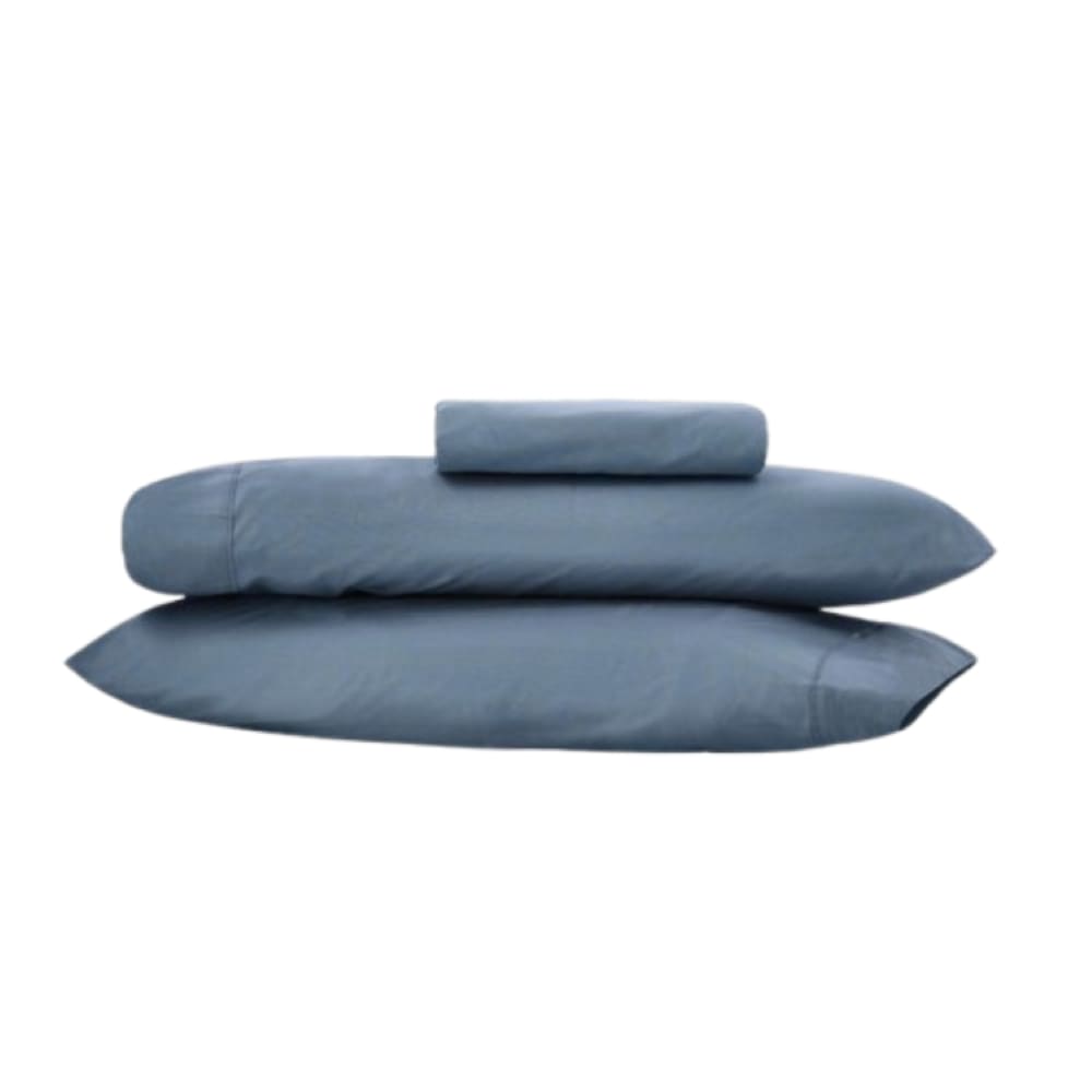 Housse de couette bleu marine 150x190/200 - coton bio premium — vue 4