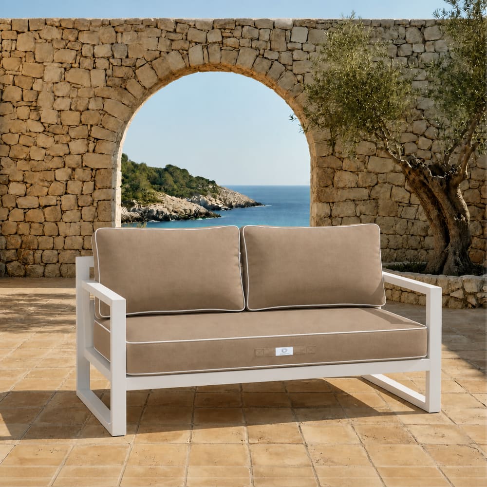Premium Gartenkissen 100x50cm - Mokka - Maisons Du Monde