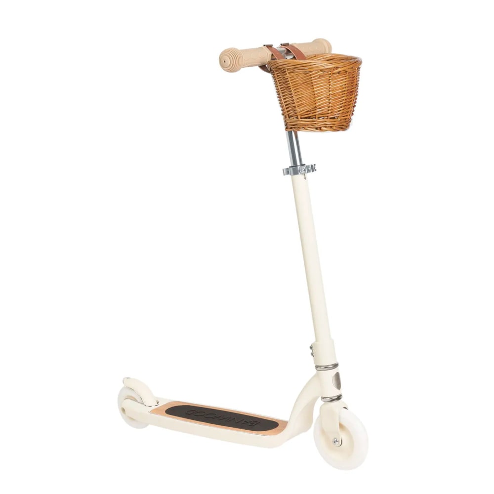 Trottinette Maxi crème à deux roues pour enfants 6 ans et plus