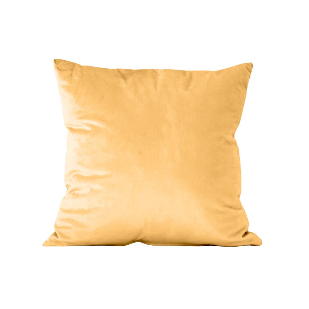 Coussin carré velours vert 45x45 cm