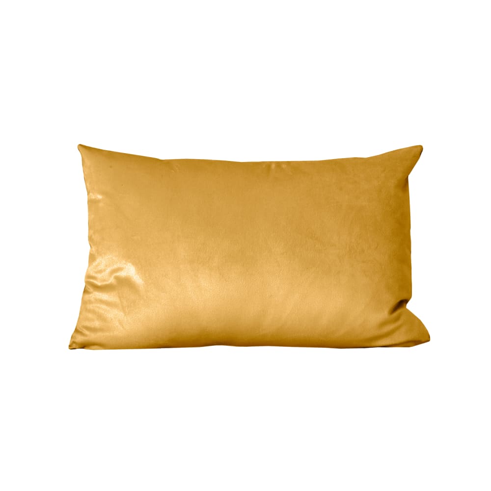 Coussin velours vert anis 30x50 cm