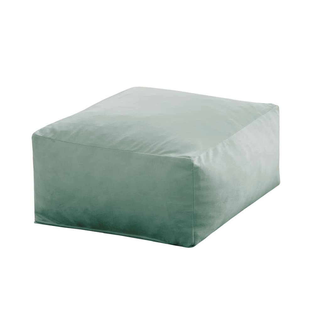Pouf carrée velours - 50x50