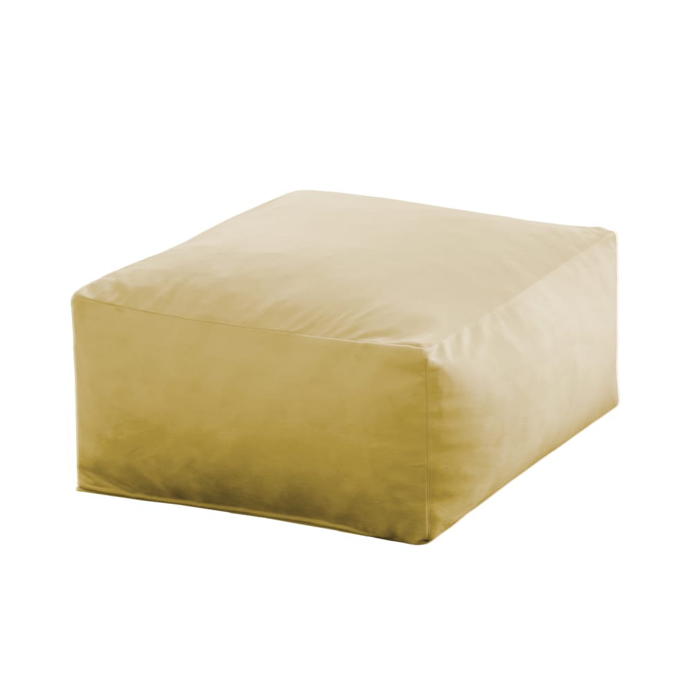 Pouf carré 50x50 cm - vert anis