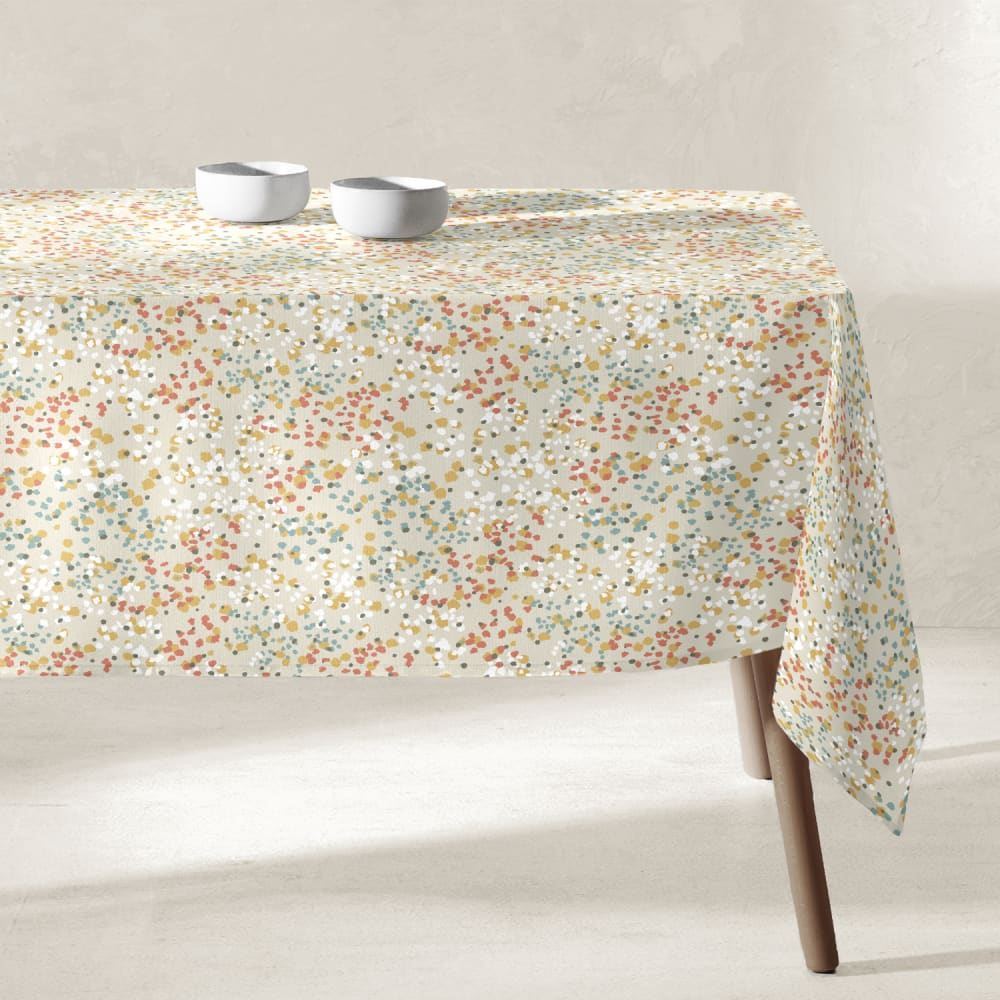 Nappe en résine antitaches Terracotta 100x135 cm