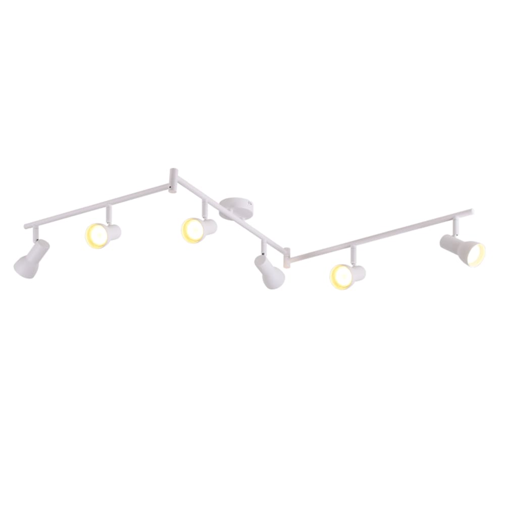 Engelbert - spot de plafond en métal, blanc, l 150 cm, gu10
