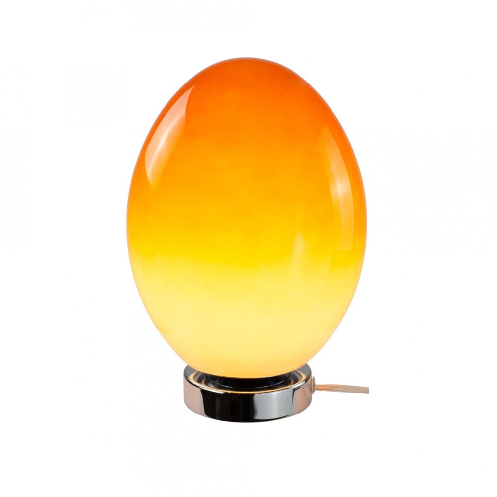 Lampe à poser en verre & métal — vue 4