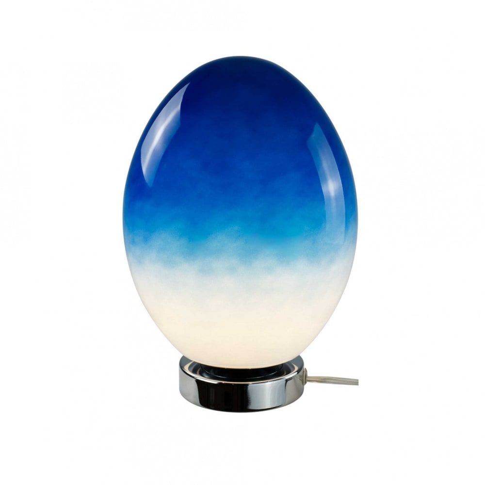 Lampe à poser en verre & métal — vue 4