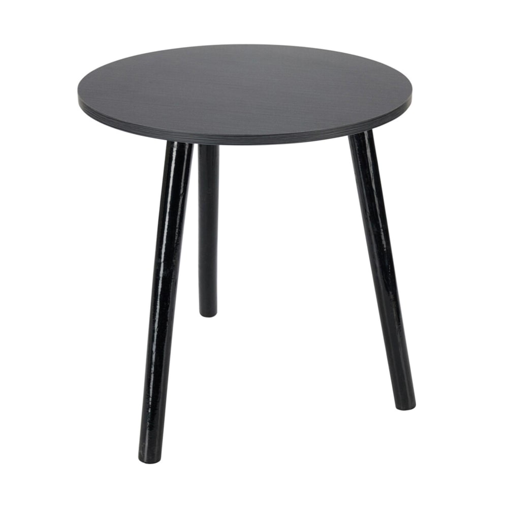 WellHome Mesa auxiliar en mdf negro