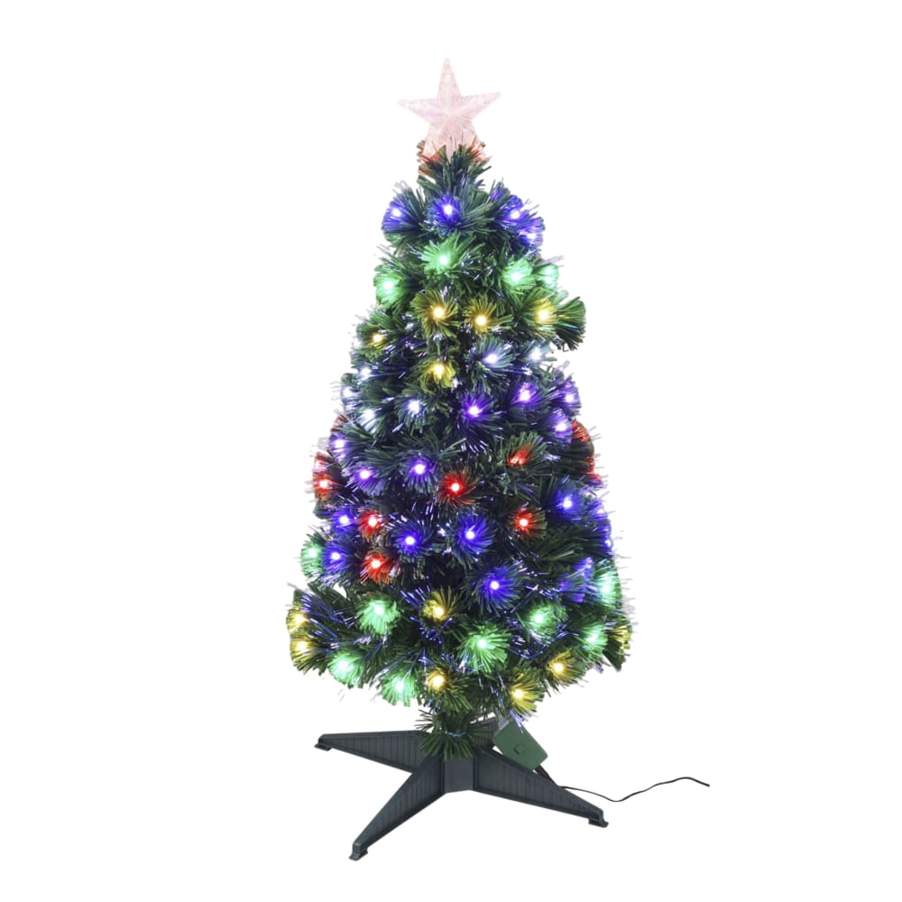 Arbol de navidad en pvc verde de 95 cm