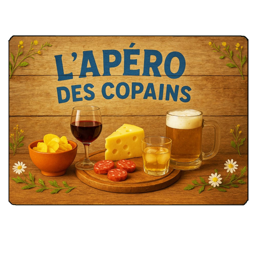 Planche à découper lapéro des copains Planche à découper lapéro des copains