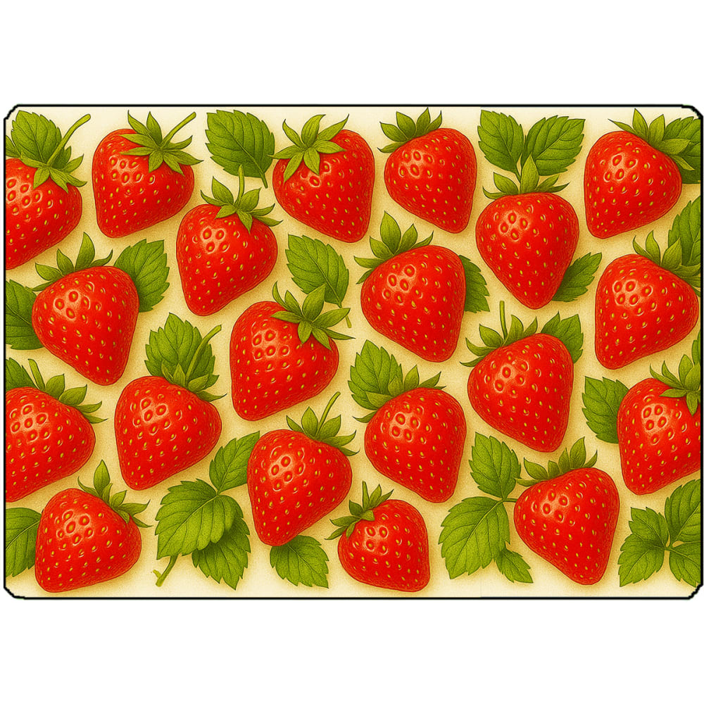 Planche à découper fraises 28,5 × 20 cm Planche à découper fraises 28,5 × 20 cm