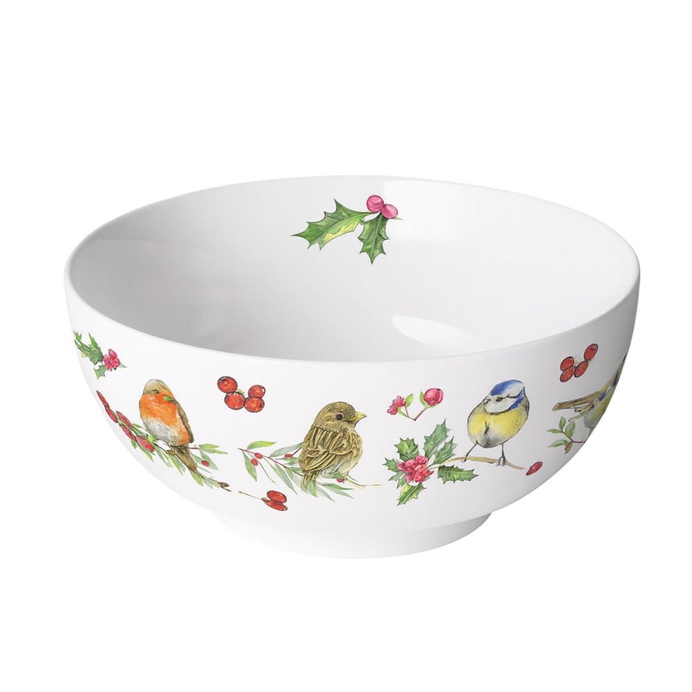 Bol en porcelaine fine oiseaux dhiver 0,40 l Bol en porcelaine fine oiseaux dhiver 0,40 l