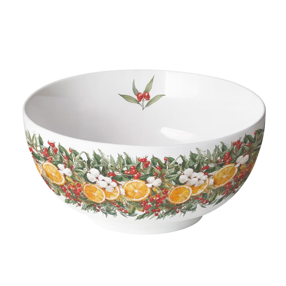 Bol en porcelaine fine fruits dhiver Bol en porcelaine fine fruits dhiver