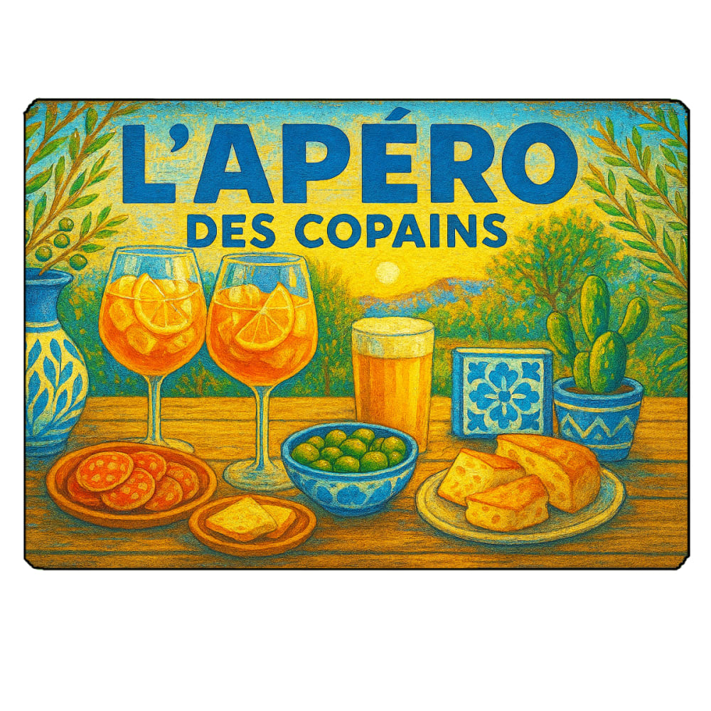 Planche à découper lapéro des copains Planche à découper lapéro des copains