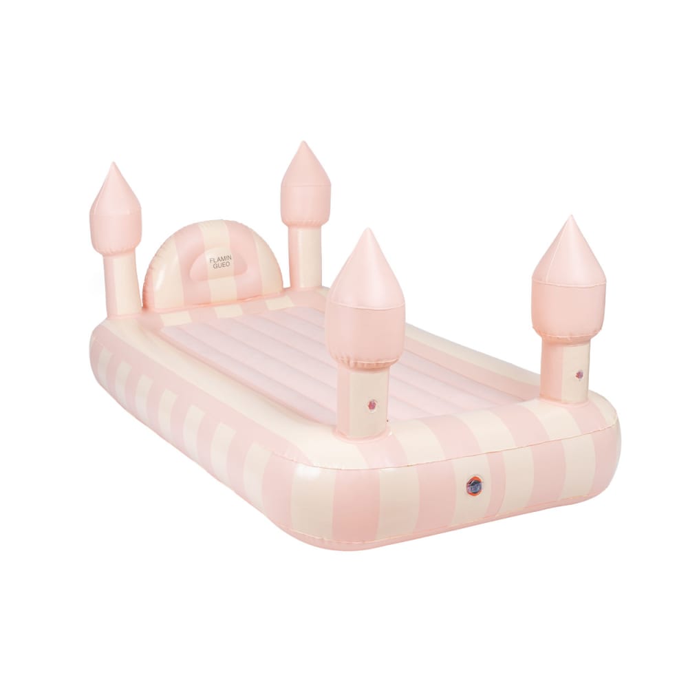 Flamingueo Aufblasbares Kinderbett PVC 0,4 mm, Rosa style modern ROSA PVC - POLYVINLYCHLORID Baby