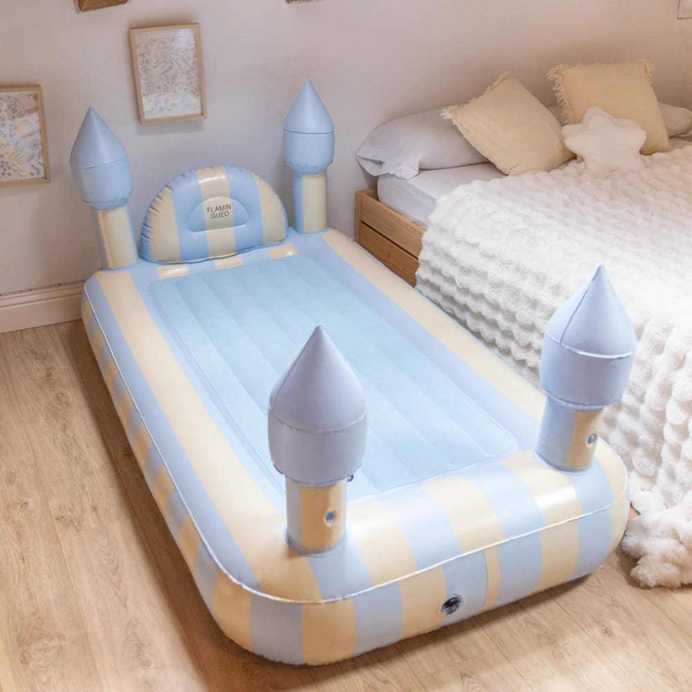 Aufblasbares Kinderbett PVC 0,4 mm, Blau - Maisons Du Monde