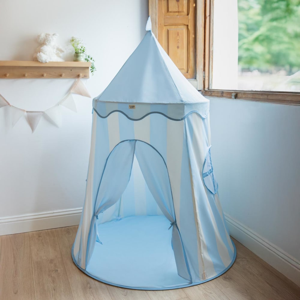 Kinder Tipi aus Polyester 42x42x2,5cm, Blau - Maisons Du Monde