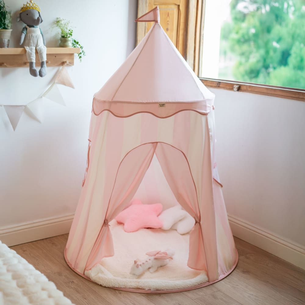 Kinder Tipi aus Polyester 42x42x2,5cm, Rosa - Maisons Du Monde