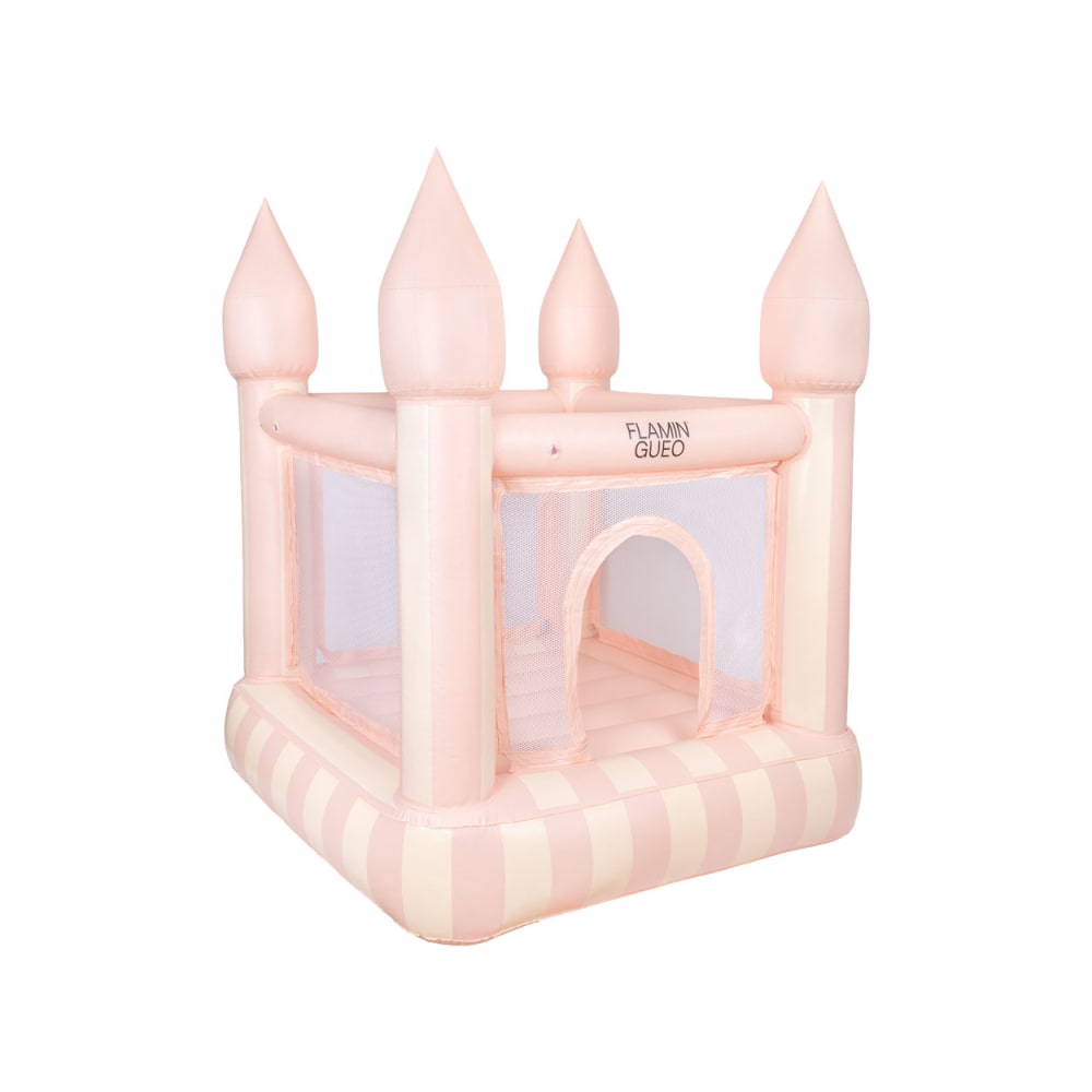 Château Gonflable PVC avec Gonfleur, Rose