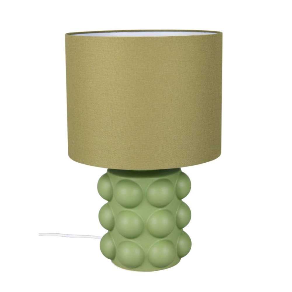 lampe design en céramique - vert