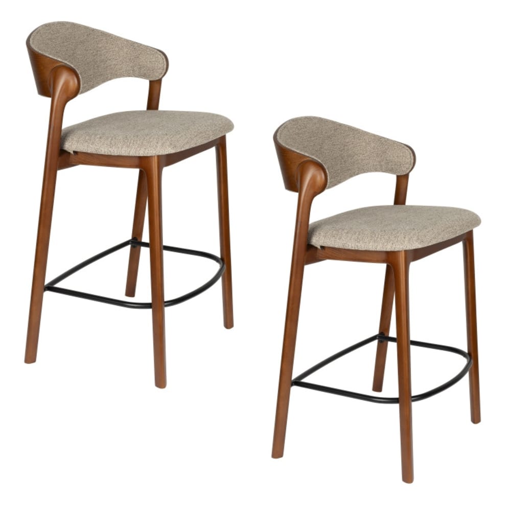 Lot de 2 chaises design