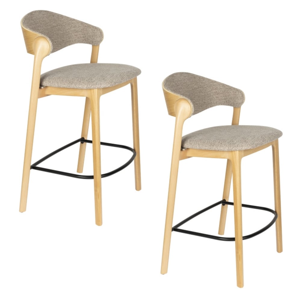 Tabourets design en tissu