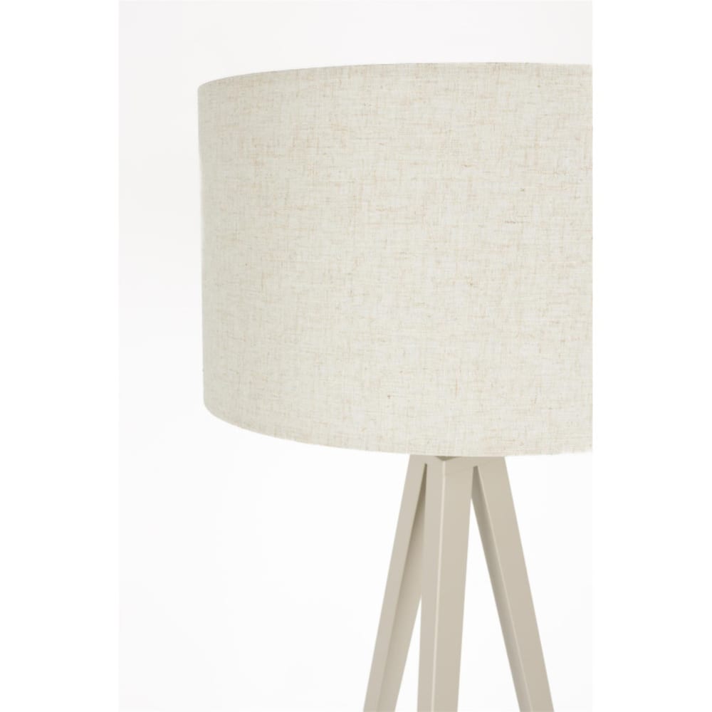 Lampadaire design en métal beige — vue 4