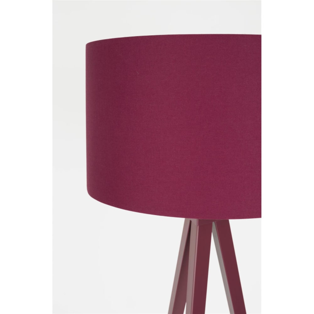 Lampadaire design en métal rouge — vue 4
