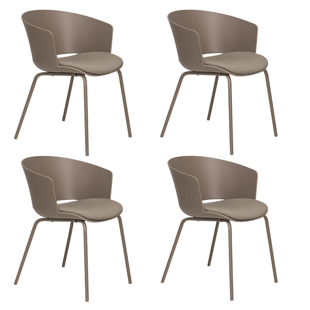 Lot de 4 chaises design