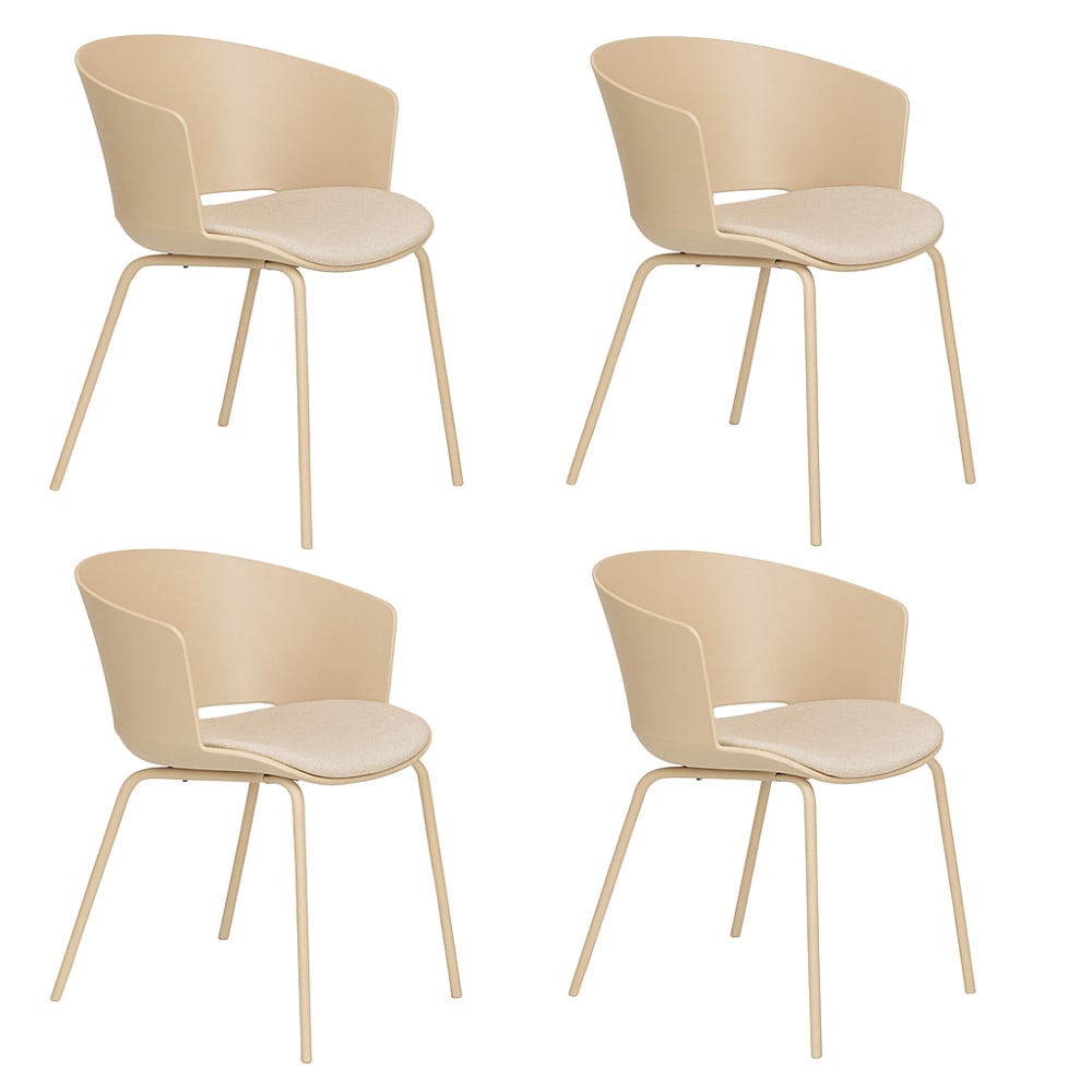Lot de 4 chaises design