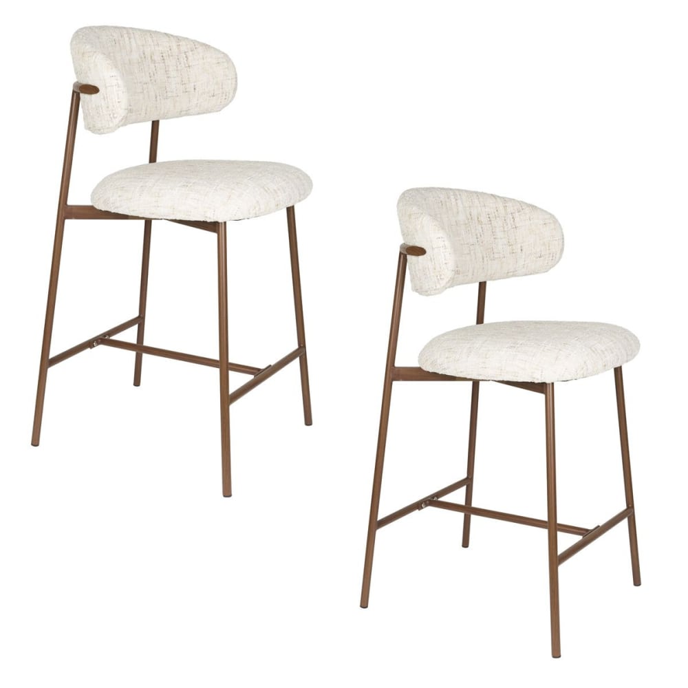 Lot de 2 chaises design